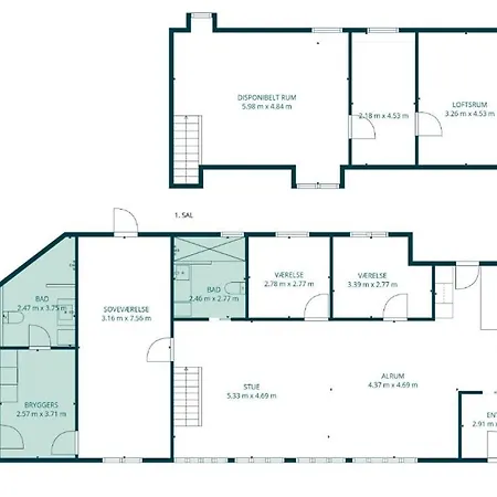 Newly Renovated Close To Downtown Esbjerg, With Garden